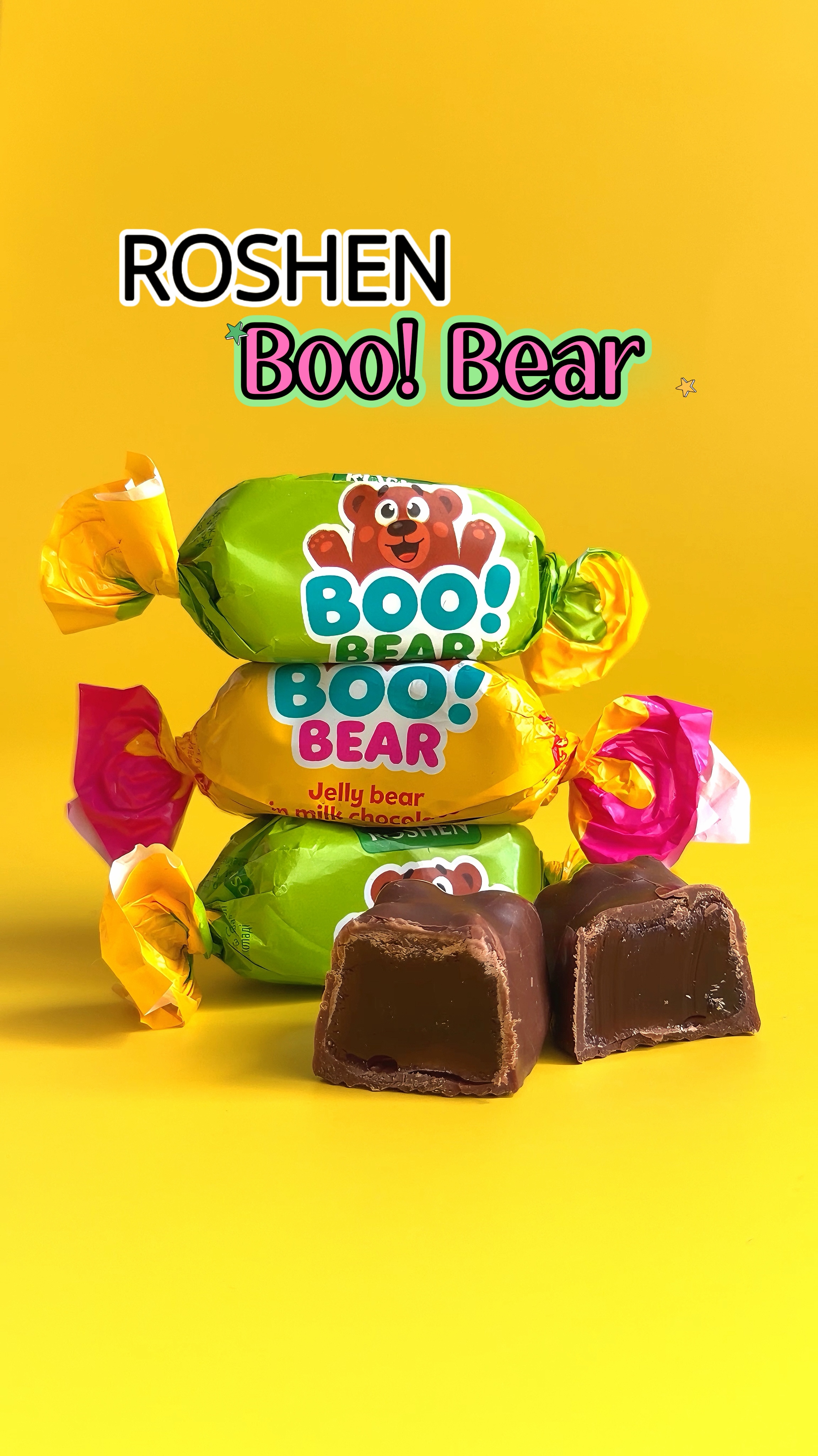 Зйомка всім відомих цукерок Boo Bear!
